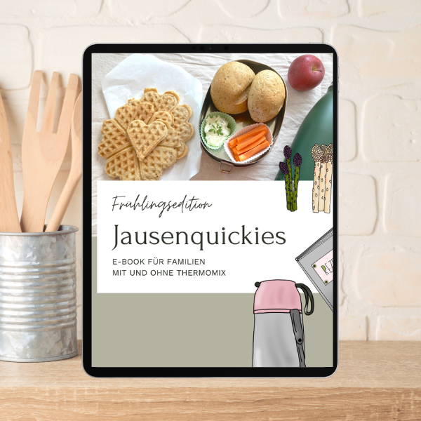 Jausenquickie, Jausenbox, Lunchbox, Schuljause, Pausenbrot, Znüni, Rezepte, TCM, gesunde Ernährung Kinder, ebook