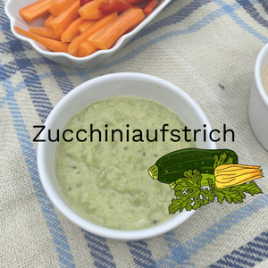 Zucchiniaufstrich inkl. Rezept